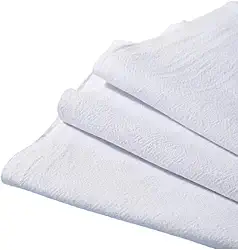 Panos De Prato Pé De Galinha Branco Grosso Legitimo Grande Qualidade Premium(5)