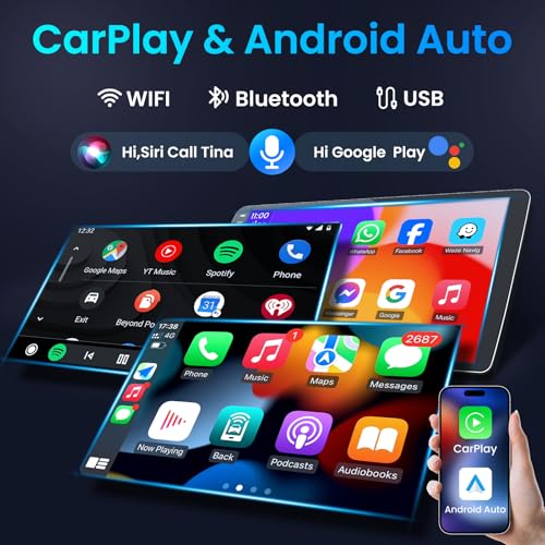 8 Core 32G ROM Car Radio for Nissan Sentra 2013-2017: Upgrade 10 inch 1280 * 800 IPS Touch Screen for Sentra Stereo with Carplay Android Auto Bluetooth Android 13 GPS Navigation 5G WiFi Backup Camera by Jerqry - Used condition - Image 2