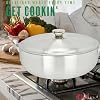 ALUMINUM CALDERO STOCK POT by Chef PRO, Superior Cooking Performance for Even Heat Distribution, Perfect For Serving Large & Small Groups, Riveted Handles, Commercial Grade (13.3 Quart) #2