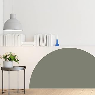 Half Circle Boho Headboard Wall Decals, Giant Semicircle Boho Wall Stickers Removable, Peel and Stick Rent Friendly Arch Wall DIY Art Murals for Bedroom Living Room Nursery