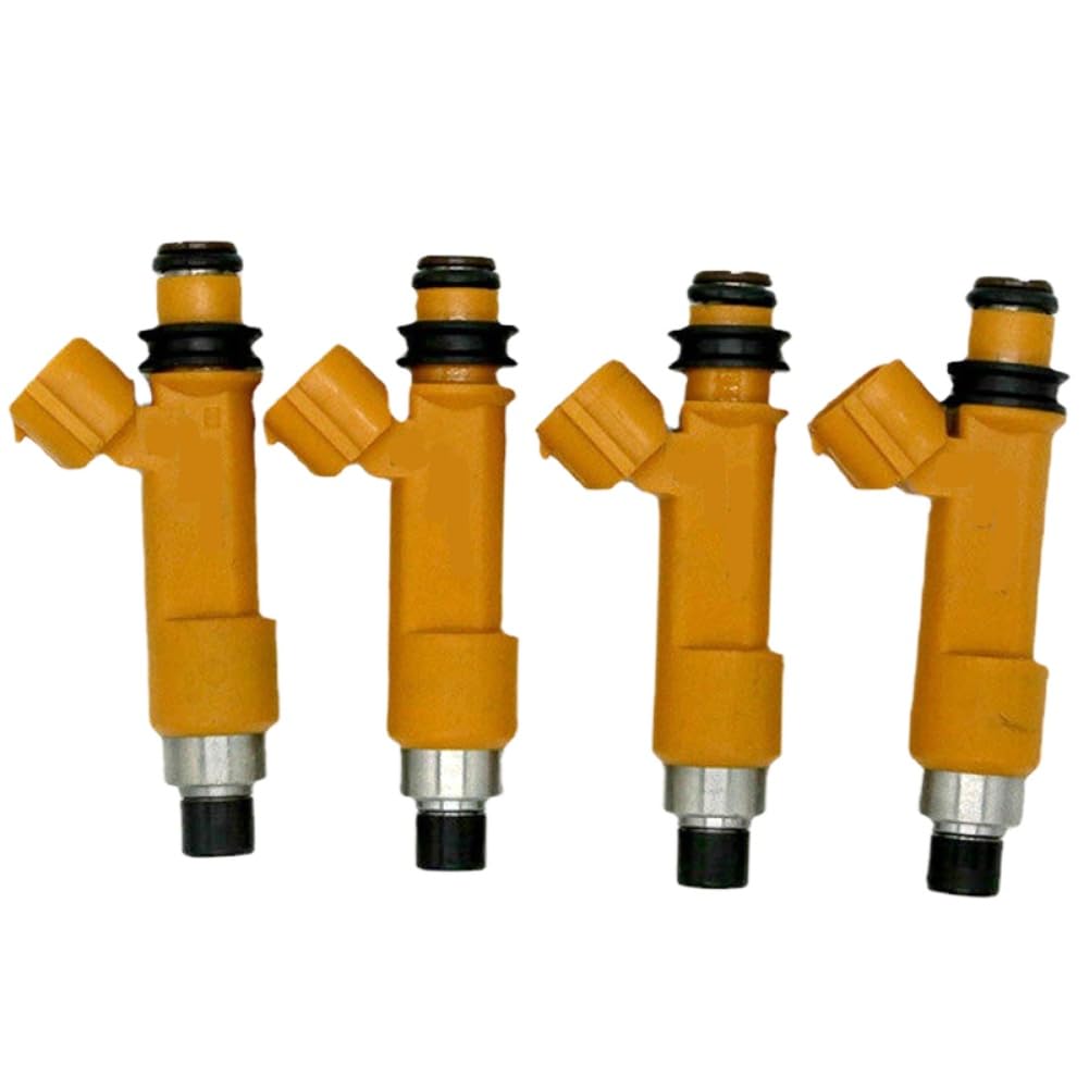 Fuel Injector Nozzle 4Pcs 297500-0120 15710-86G00 1.3L Compatible with Suzuki Ignis 2000-2006 Jimny 2001-2015 Wagon R 2003-2007