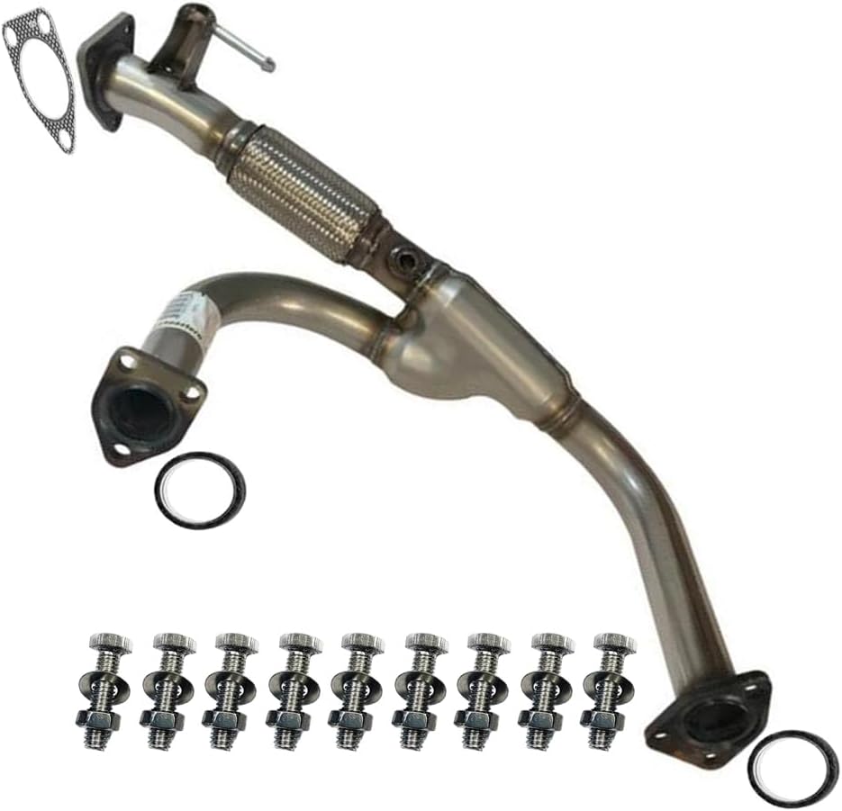 Exhaust Front Flex Pipe Compatible for 1999-2004 Honda Odyssey 3.5L | Stainless Steel | Northeastern Exhaust | Free Gaskets and Bolt Kit Included | Direct-Fit Replacement
