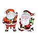 Produktbild TOYMYTOY 2 Stücke Weihnachtsballon Weihnachtsmann Aluminium Folienballon für Party Festival Weihnachtsdekoration
