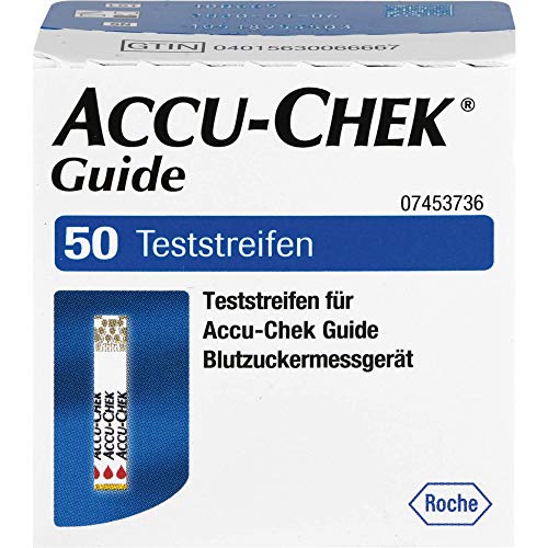 Roche Diab.Care ACCU CHEK Guide Teststreifen, 50 Stück