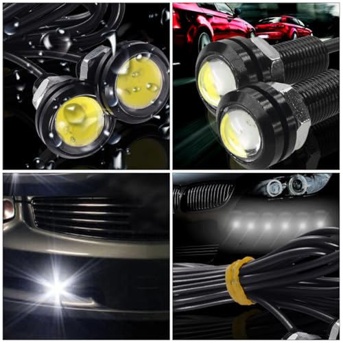 Luz LED de Ojo de Águila para coche con chasis de aluminio robusto 6
