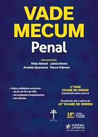 Vade Mecum Penal - 45º Exame de Ordem - 19 Edição 2026 Juspodivm