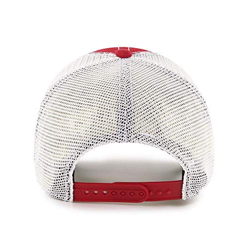 Gorra Trucker Ajustable Roja Unisex miniatura 2