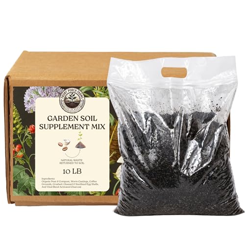 Garden Soil Supplement Mix, Potting Soil Outdoor Plants, Infused with