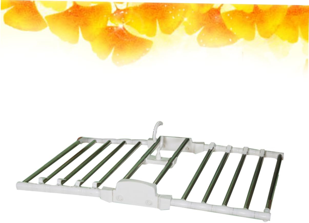 Space-Saving Multi-Layer Pants Hanger Rack Drying Pants Hanger Closet Organizers Metal Slack 10-in-1 Swing Arm