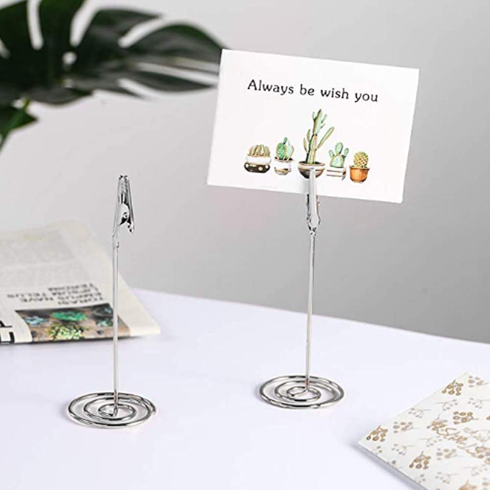 binder clip place card holder Amazon.com: Jwthee Table Number Card Holders, 10Pcs Mini Place Card Holders  Memo Clips Holder Metal Name Place Card Holder Stand Memo Photo Picture  Paper Note Clip Message Card Holder Silver : Home