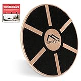 PREMIUM-QUALITÄT – Hergestellt aus HOCHWERTIGEM Holzfasern, ist dieses Board Physiologisch unbedenklich, leicht abwaschbar, geruchlos und ROBUST. Das Holz Balance Board ist STRAPAZIERFÄHIG und LANGLEBIG – Die RUTSCHFESTE Oberfläche garantiert SICHERES TRAINING.