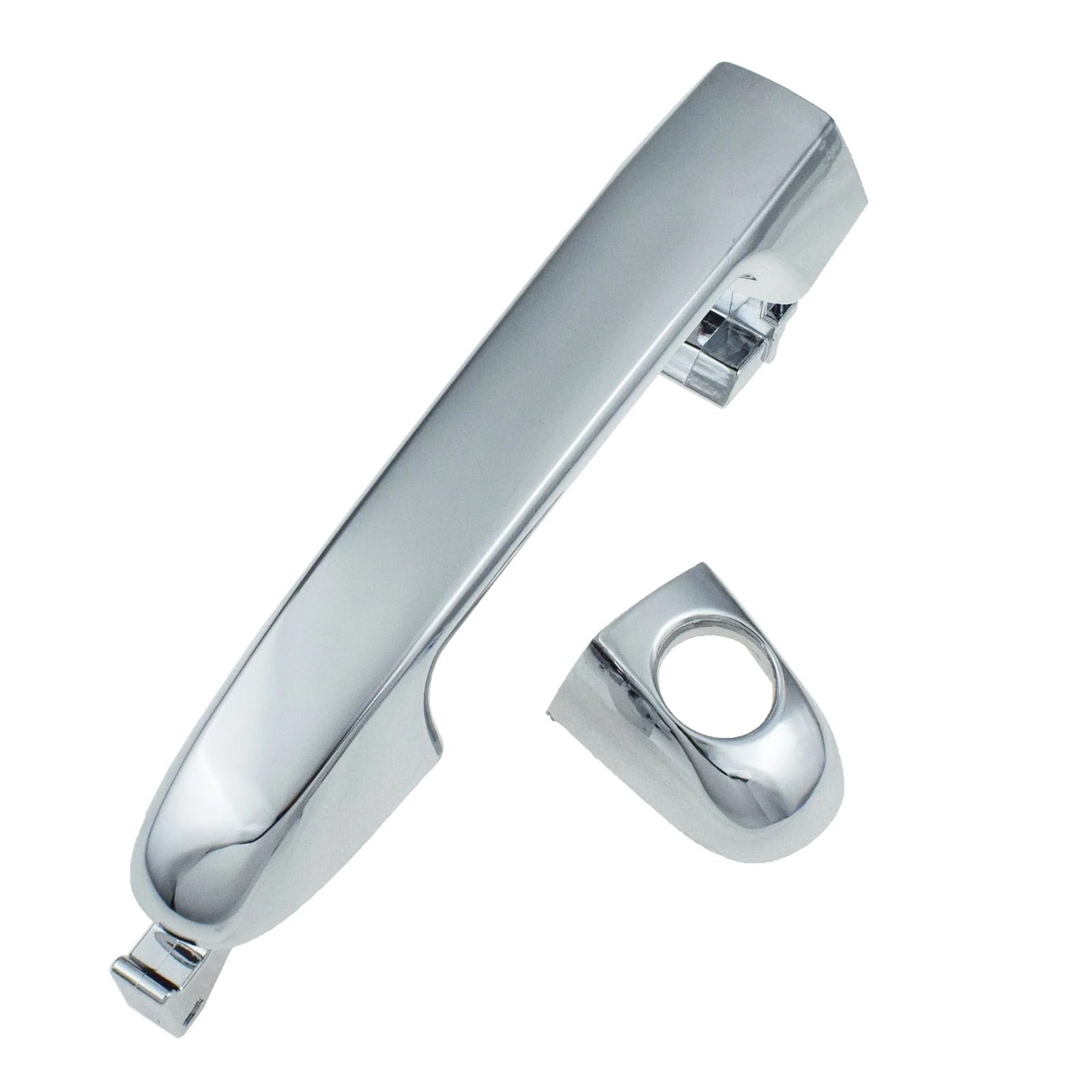 Hillar Front Left Side X1 Door Outer Handle For Kia For Forte For Cerato 2010-2013 Chrome Outside Door Handle 82651-1X010 82662-1X010(Front Left Side X1)