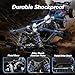 JIUSI 1:12 Brushless RC Cars,Fast 50 mph Hobby Electric Off-Road Buggy,4WD Racing RC Truck with 3S Batteries,25W Fast Charging,RTR 4X4 Remote Control Cars