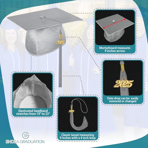 Image of Endea Graduation Shiny Cap & Tassel