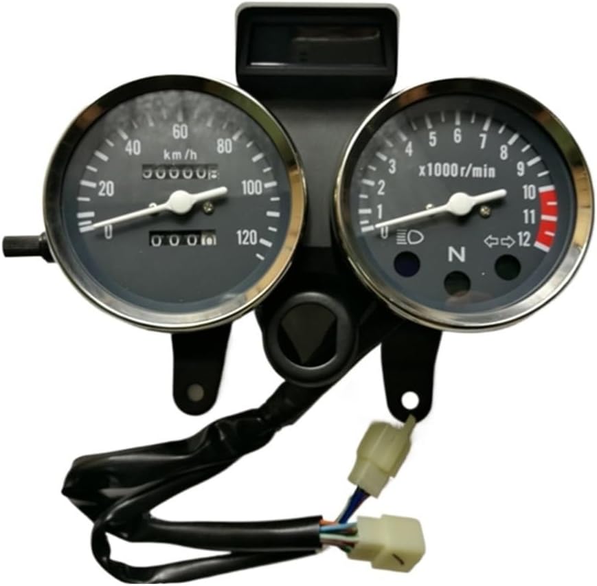 Odometer Speedometer Readable Speedometer Gauge Panel Motorcycle Odometer Instrument KM/H Racer ATV For GS