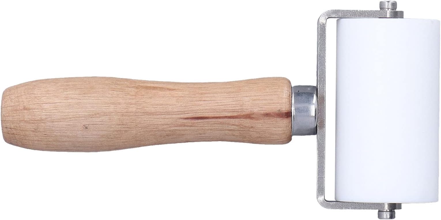 bizofft Wallpaper Roller, Material Silicone Seam Roller Detachable Structure for Board for Wall for Floor