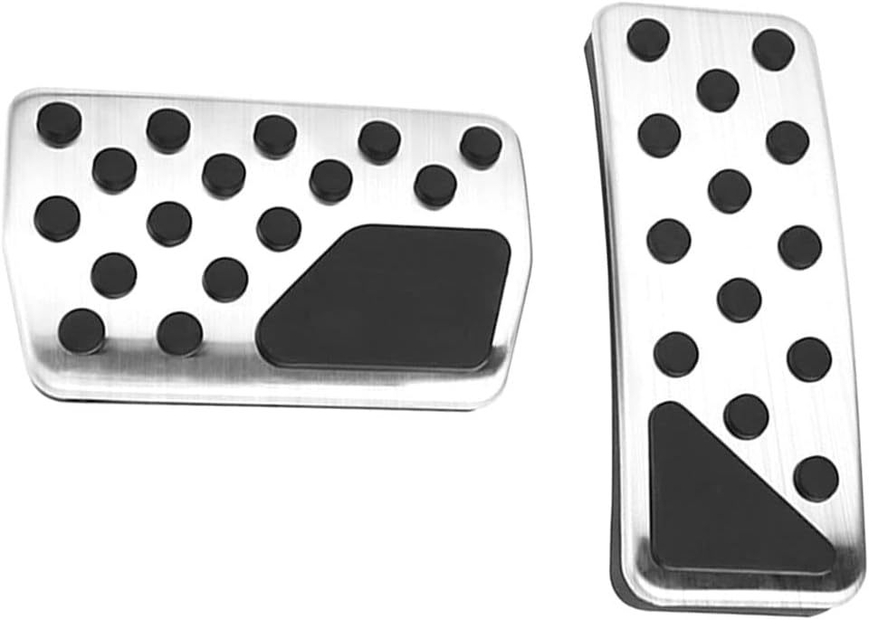 Aluminum Alloy Brake Accelerator Covers No Drilling Gas Pedal Brake Pedal Cover Auto