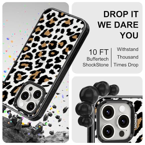 Coque iPhone 15 Pro Max robuste léopard pour éviter les bris d'écran coûteux - 5