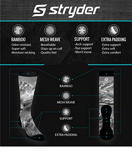 Gear Rayon Made From Bamboo Performance Socks - Golf Balls Blue2