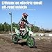Dirt Rocket High-Torque Electric Motocross Dirt Bike with Speeds up to 15.5 MPH for Uphill and Off-Road Conditions, 36V 350W 9A Electric Motorcycle, 3-Speed Modes Motorcycle Off-Road Bike for Kids