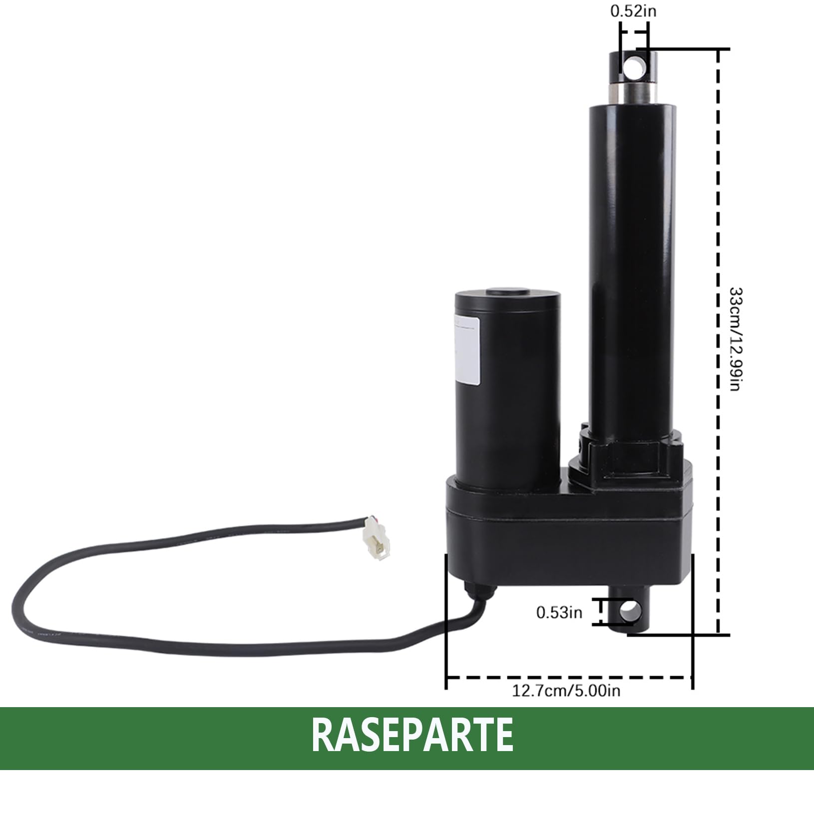 raseparter 12V Power Lift Actuator Replacement for 4X2 6X4 TE TH TS TX M-Gator Replacement for AM133408 AM131228