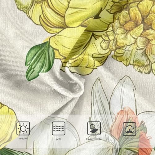 Cotton Girls Underwear Toddlers Yellow White Floral Beige Panties Little Girl Colorful Kids Briefs Undies 2t3