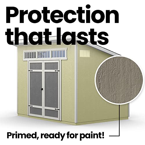 Handy Home Products 19641-6 Olympia 10X7.5 Wood Storage Shed thumb #2