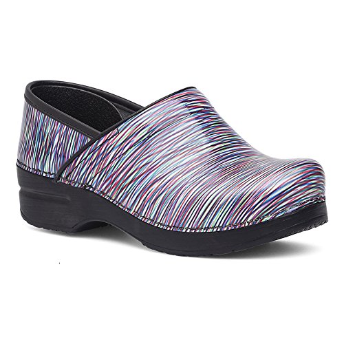 Dansko Women's Professional Mule,Pastel Striped,39 EU/8.5-9 M US