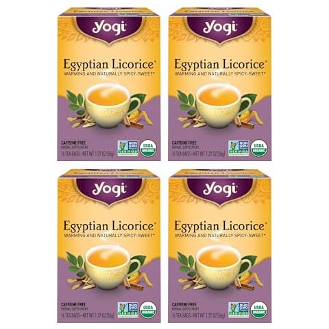 Yogi Tea - Egyptian Licorice Tea (4 Pack) Cover