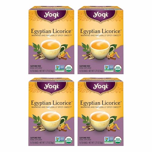 Yogi Tea Egyptian Licorice Tea - 16 Tea Bags per