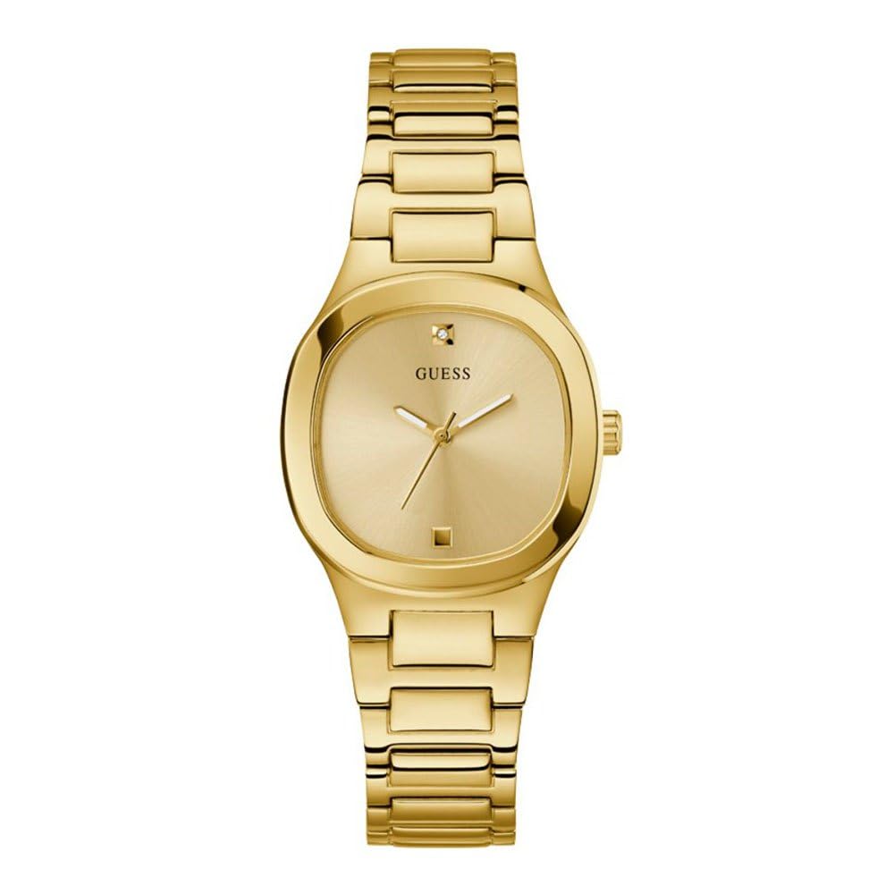 GUESS Stainless Steel Analog Gold Dial & Band Women’s Watch-Gw0615L2 GUESS Stainless Steel Analog Gold Dial & Band Women’s Watch-Gw0615L2