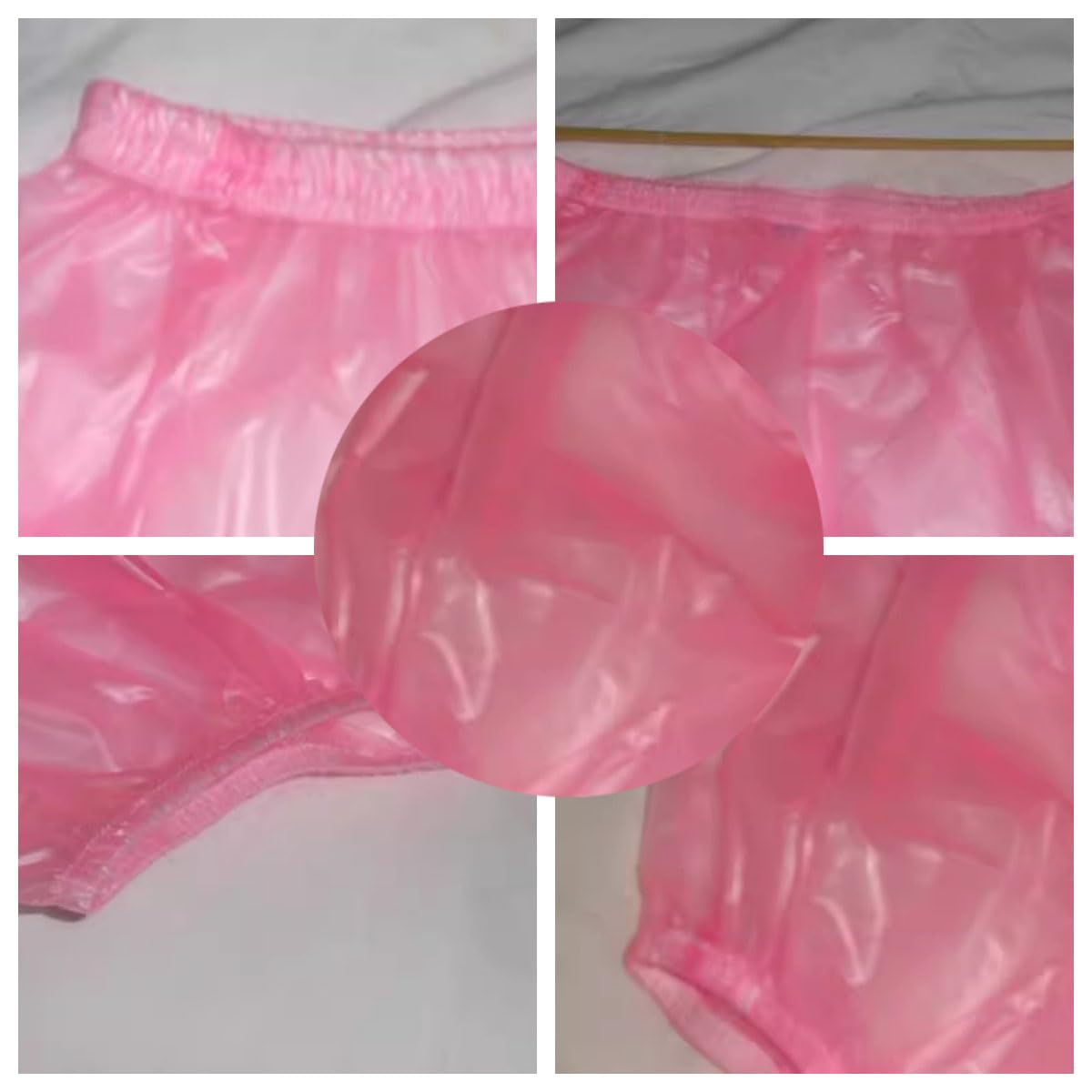 Pinke Inkontinenz Unterwäsche Für Erwachsene – Windelhose Waschbar Höschen, Wasserdicht, Wiederverwendbar – Für Komfort Und Schutz Bei InkontinenzPink,M