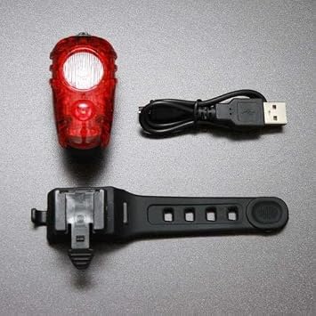NiteRider Solas 250 Lumens USB Rechargeable Bike Tail Light Powerful Daylight Visible Bicycle LED Rear Light Easy to Install Road Mountain City Commuting Adventure Cycling Safety Flash