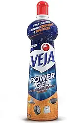 Veja Super Desengordurante Power Gel Laranja 500G