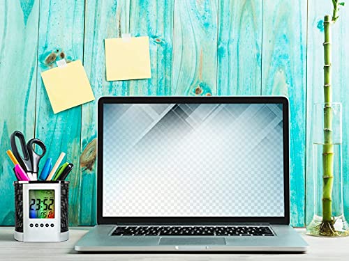 Porta canetas com Termômetro Calendário e Display colorido Incoterm