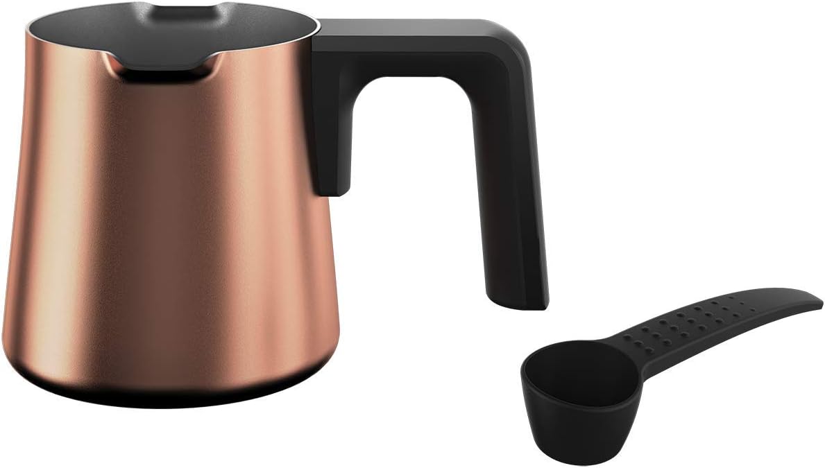 Кофейник и мерная ложка для турецкой кофемашины Arcelik.