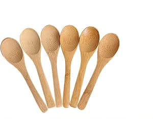 Cucchiaini Da T&egrave; In Bamb&ugrave; - Set 2 Pezzi, 18 Cm, Per T&egrave;, Caff&egrave; E Spezie