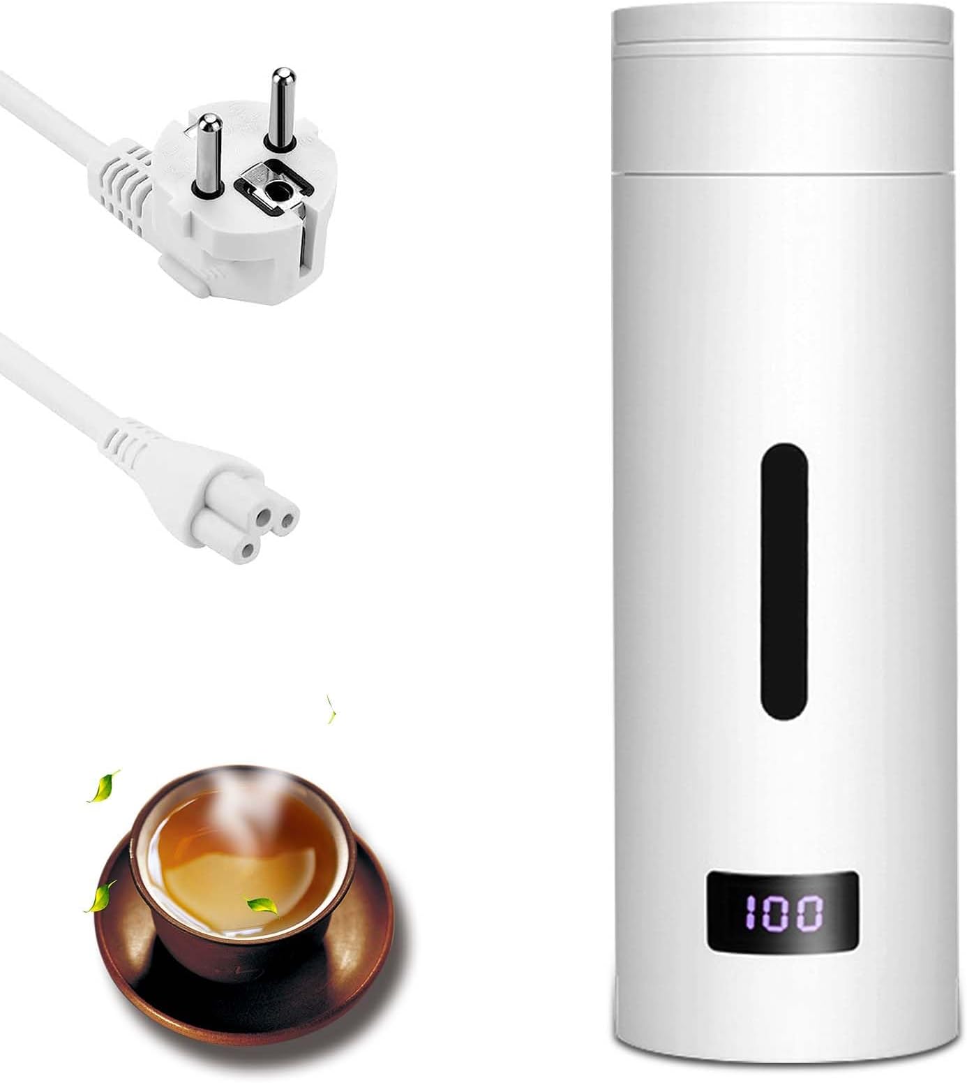Acboor Mini Bouilloire Electrique 500ml Bouilloire Voyage Avec R glage acboor-mini-bouilloire-electrique-500ml-bouilloire-voyage-avec-r-glage
