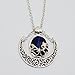 The Vampire Diaries Daywalking Katherine Crescent Moon Necklace Pendant Necklace Moon Charm Necklace Gift for Women Silver Moon by xiaoaose