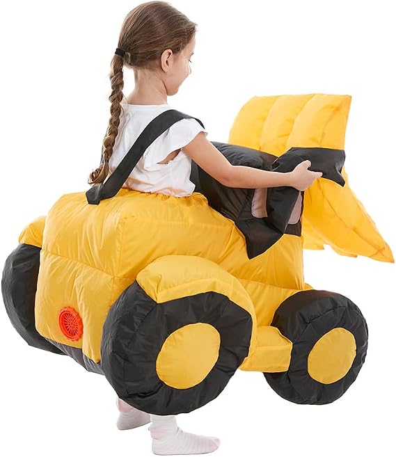Inflatable Toddler Truck Rider Costume Boys Girls