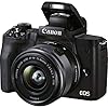 Canon Fotocamera Mirrorless EOS M50 Mark II 15-45 IS STM (Nero)