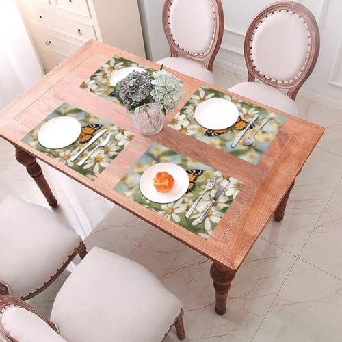 Sets de table lavables et antidérapants contre les taches de repas - 3