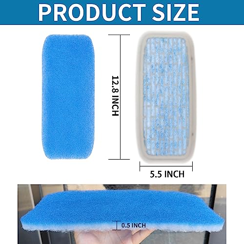 Rv Ac Filter Replacement For Entegra, 12.875” X 5.5” Rv Air Filters Compatible With Luxury Fifth Wheel Ac Vent, Merv 6 Ac 160G Filter For Cleaner Air (4) #TOP2