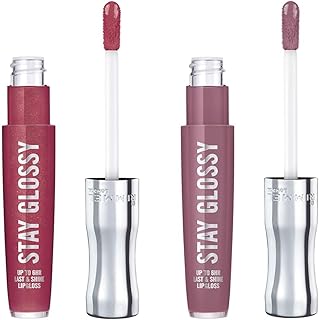 Rimmel Paquete de brillo labial Stay Glossy c...