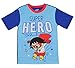 Komar Kids Ryan's World Boys' Super Hero Shirt and Plush Pants Pajama Set (M, 8) Multicolored