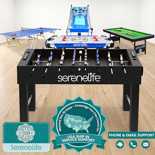 SereneLife 48in Competition Sized Foosball Table Review