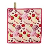 フェイラー FEILER ハンカチ ハンドタオル 25cm レディース マカロンベージュ ピンク [並行輸入品]