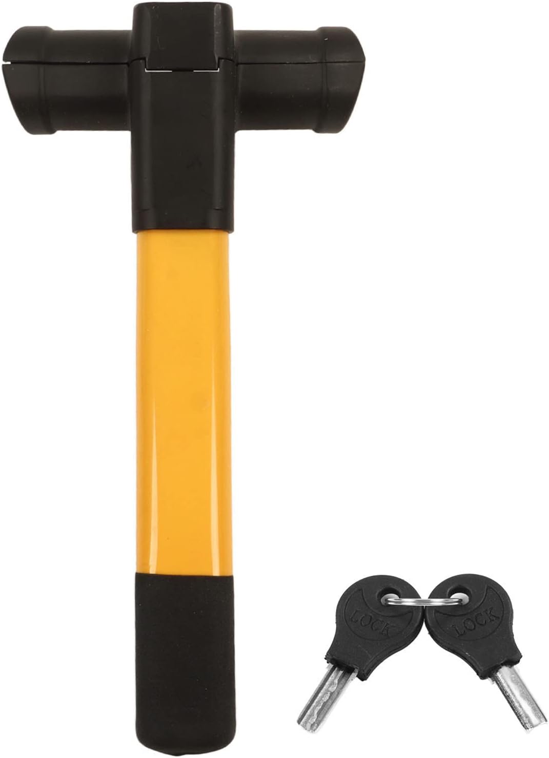 Steering Wheel Lock,Anti Theft Lock Universal Car Wheel Lock Anti Theft for Vehicle Truck with 2 Keys