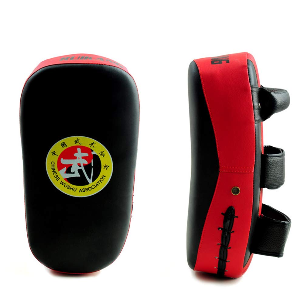 HEELPPO Patte d'ours Boxe Bouclier De Frappe Boxe Pao Boxe Coussins De Frappe Martial Arts Matériel De Formation De Boxe Poinçon Tapis Focus Pads Mitaines De Foyer De Black,2pcs