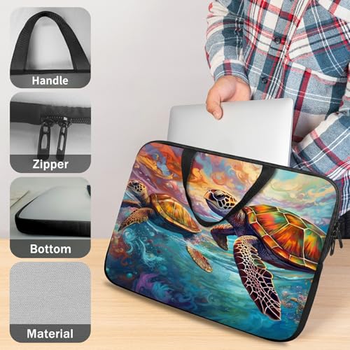 Funda Slim para Laptop 11-12 pulgadas con asa y cierre miniatura 5